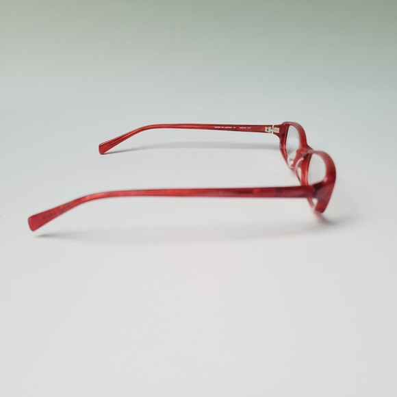 O&X New York OP-86U 50-16 137 Red oval glasses eyewear Col. 02 full frame N23 - Picture 9 of 13